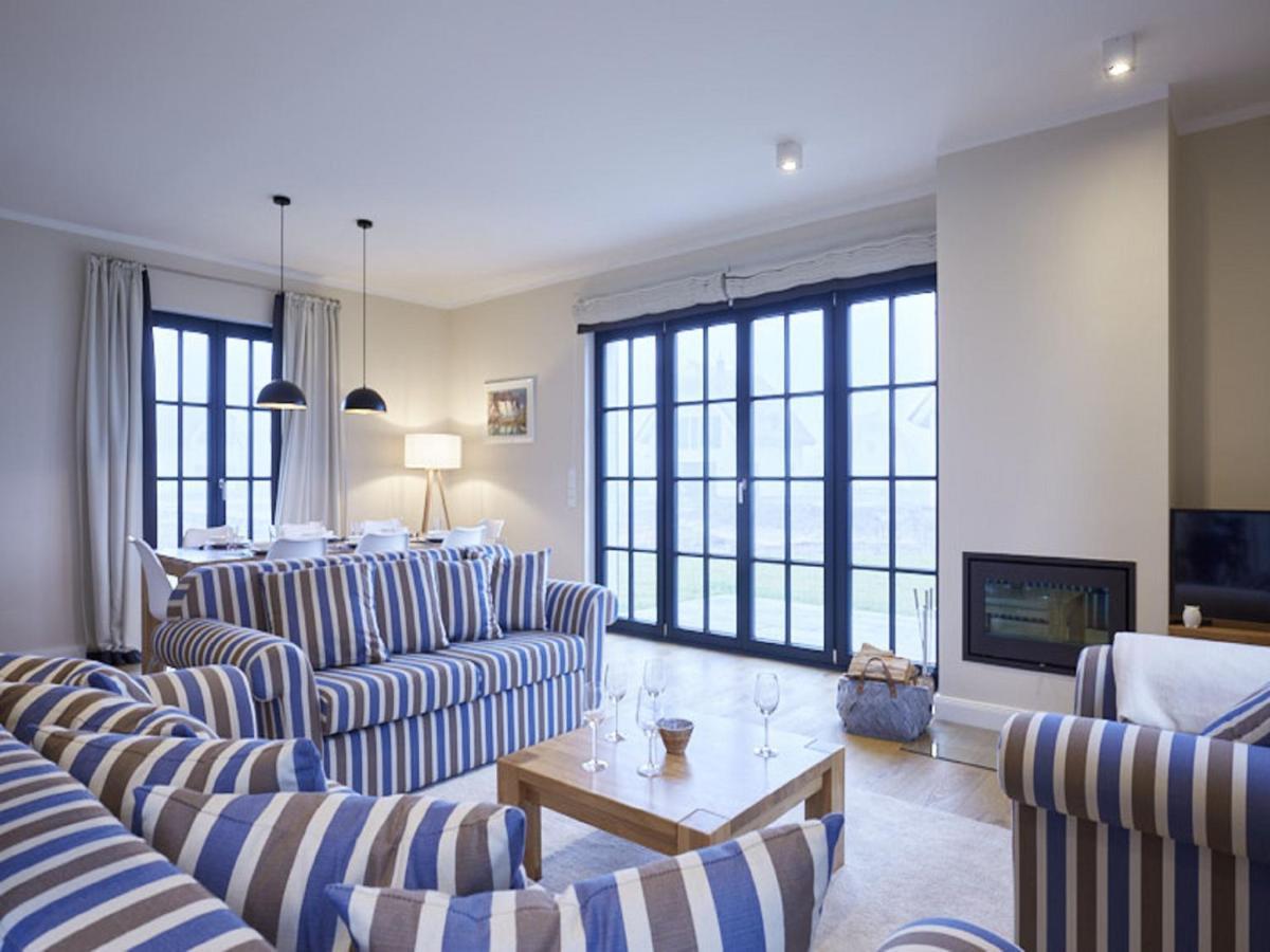 Reetland Am Meer - Luxus Reetdachvilla Mit 3 Schlafzimmern, Sauna Und Kamin F15 Dranske Zewnętrze zdjęcie
